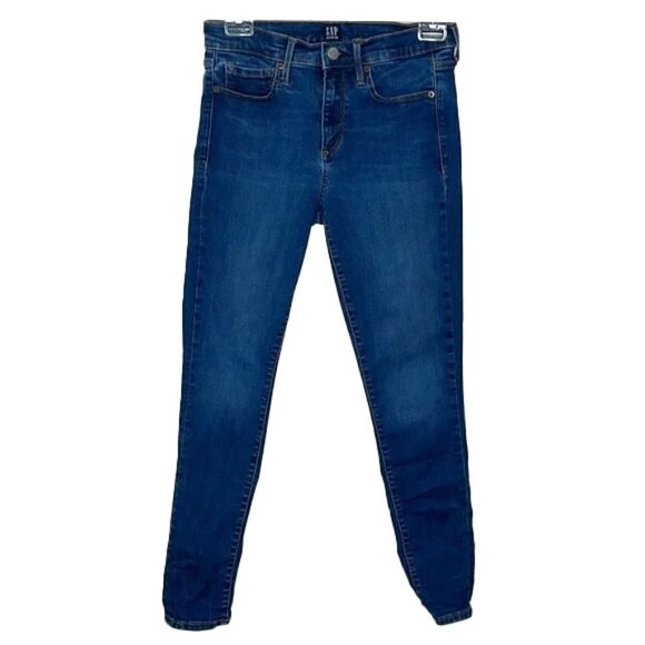 💙 GAP Denim Pants Size 6 - Picture 1 of 5